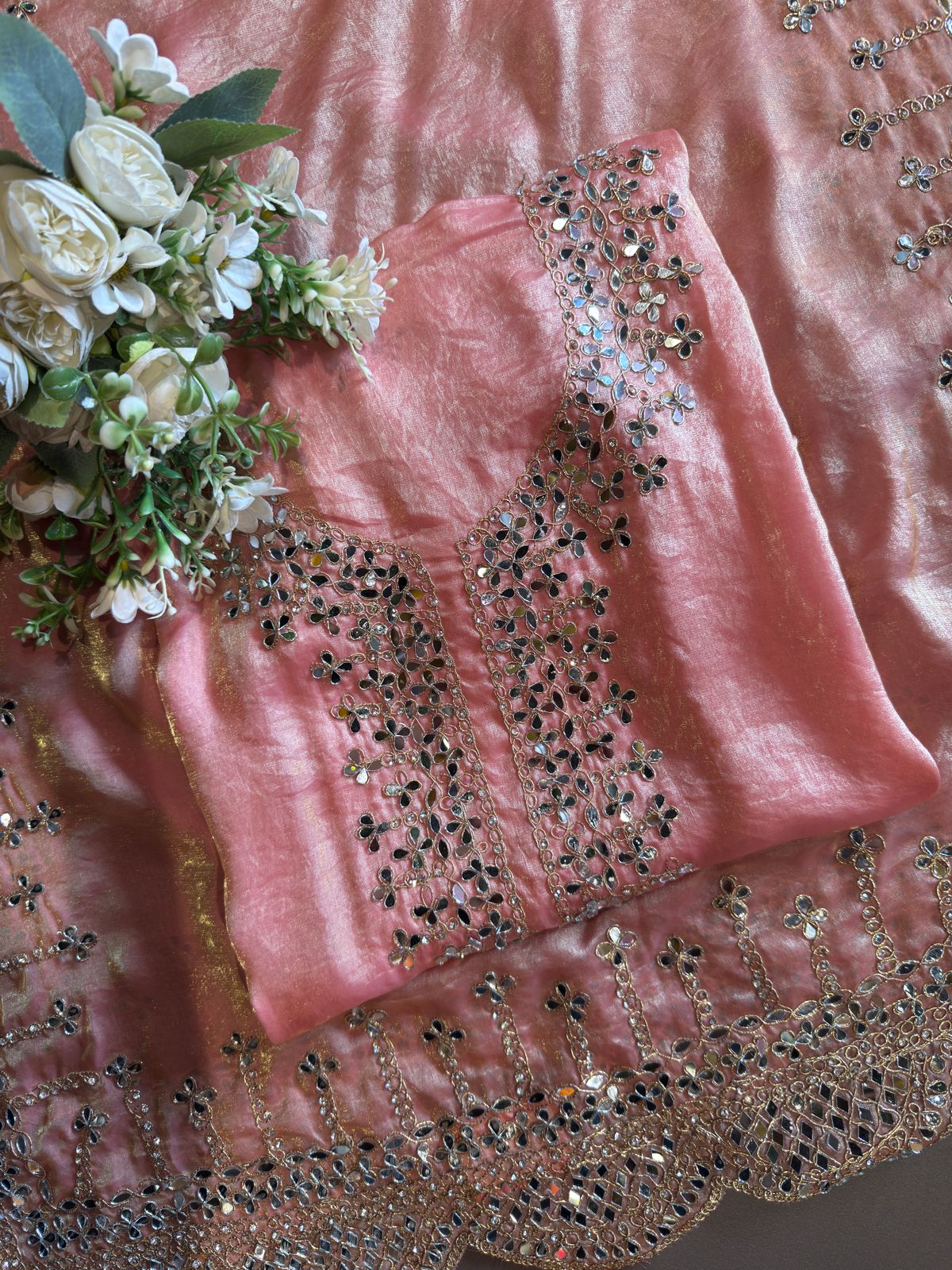 Pure glass tissue shirt